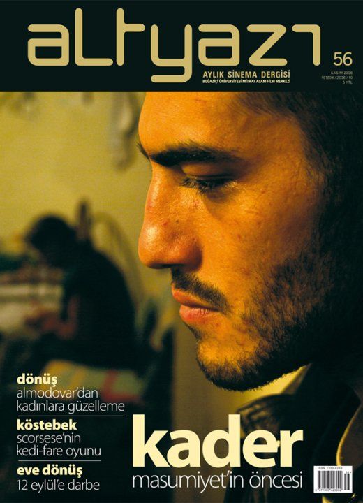 ALTYAZI magazine side cover Issue 56 November 2006