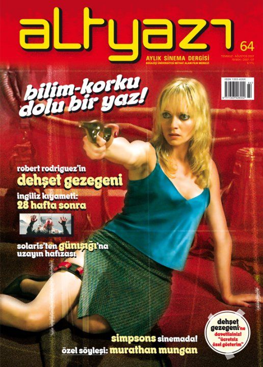 ALTYAZI magazine side cover Issue 64 July/August 2007
