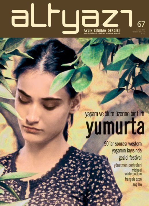 ALTYAZI magazine side cover Issue 67 November 2007