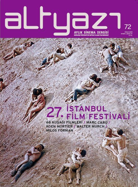 ALTYAZI magazine side cover Issue 72 April 2008