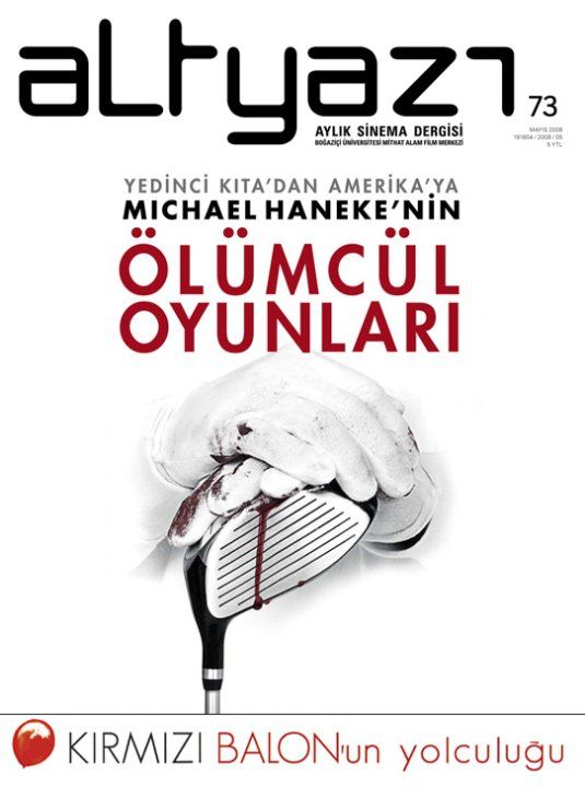 ALTYAZI magazine side cover Issue 73 May 2008