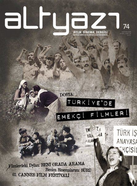 ALTYAZI magazine side cover Issue 74 June 2008