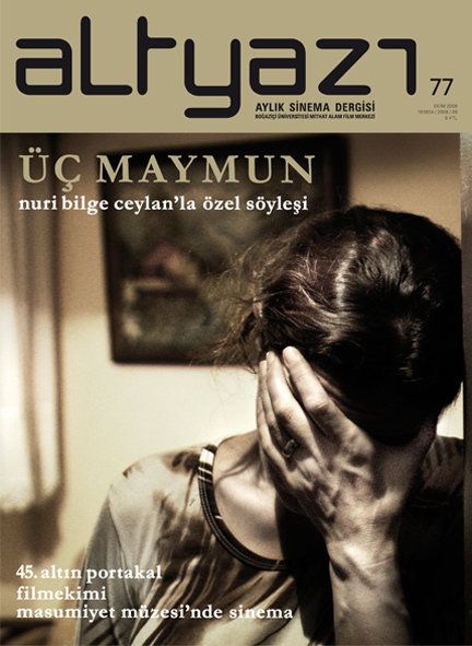 ALTYAZI magazine side cover Issue 77 October 2008