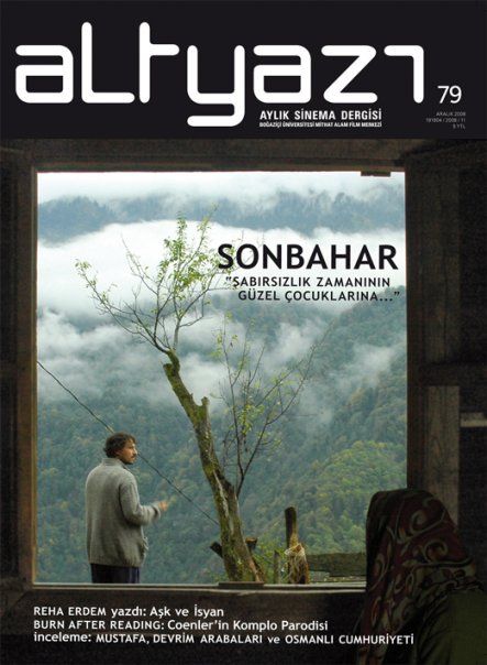 ALTYAZI magazine side cover Issue 79 December 2008