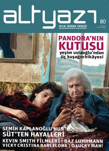 ALTYAZI magazine side cover Issue 80 January 2009