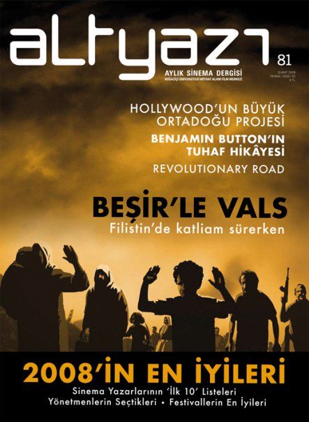 ALTYAZI magazine side cover Issue 81 February 2009
