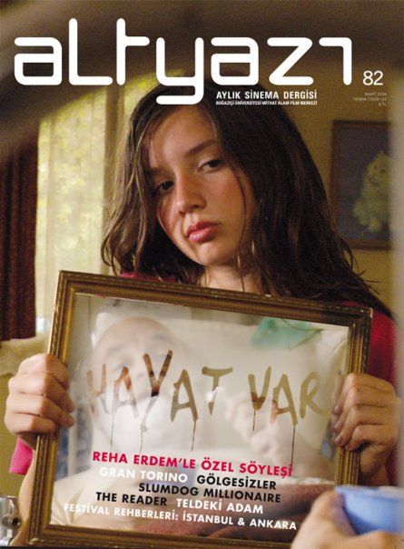 ALTYAZI magazine side cover Issue 82 March 2009