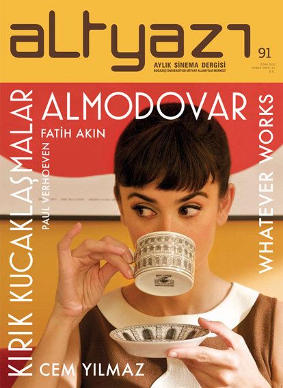 ALTYAZI magazine side cover Issue 91 January 2010