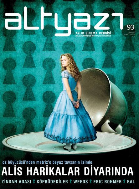 ALTYAZI magazine side cover Issue 93 March 2010