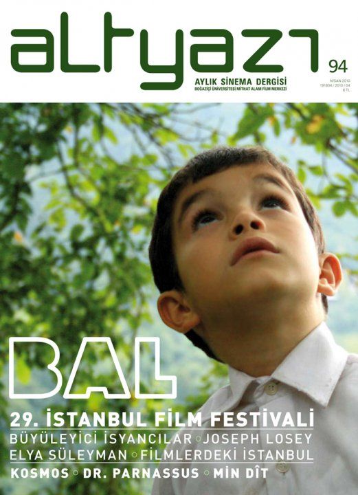 ALTYAZI magazine side cover Issue 94 April 2010