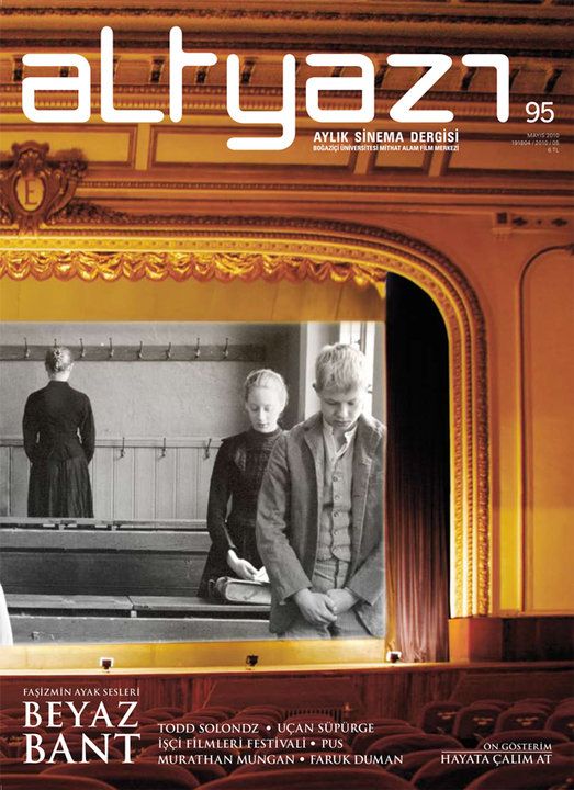 ALTYAZI magazine side cover Issue 95 May 2010