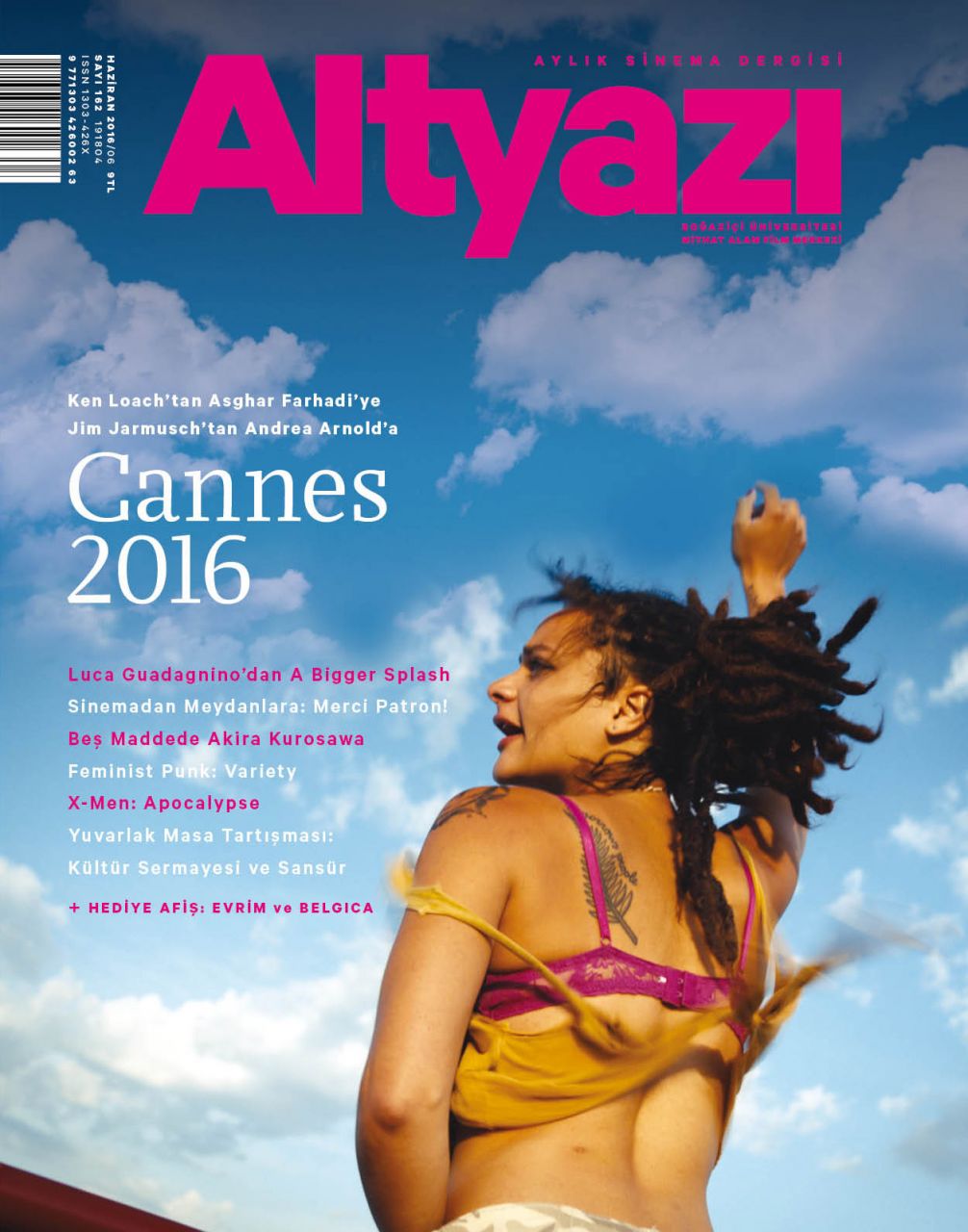 ALTYAZI magazine side cover Issue 162 June 2016