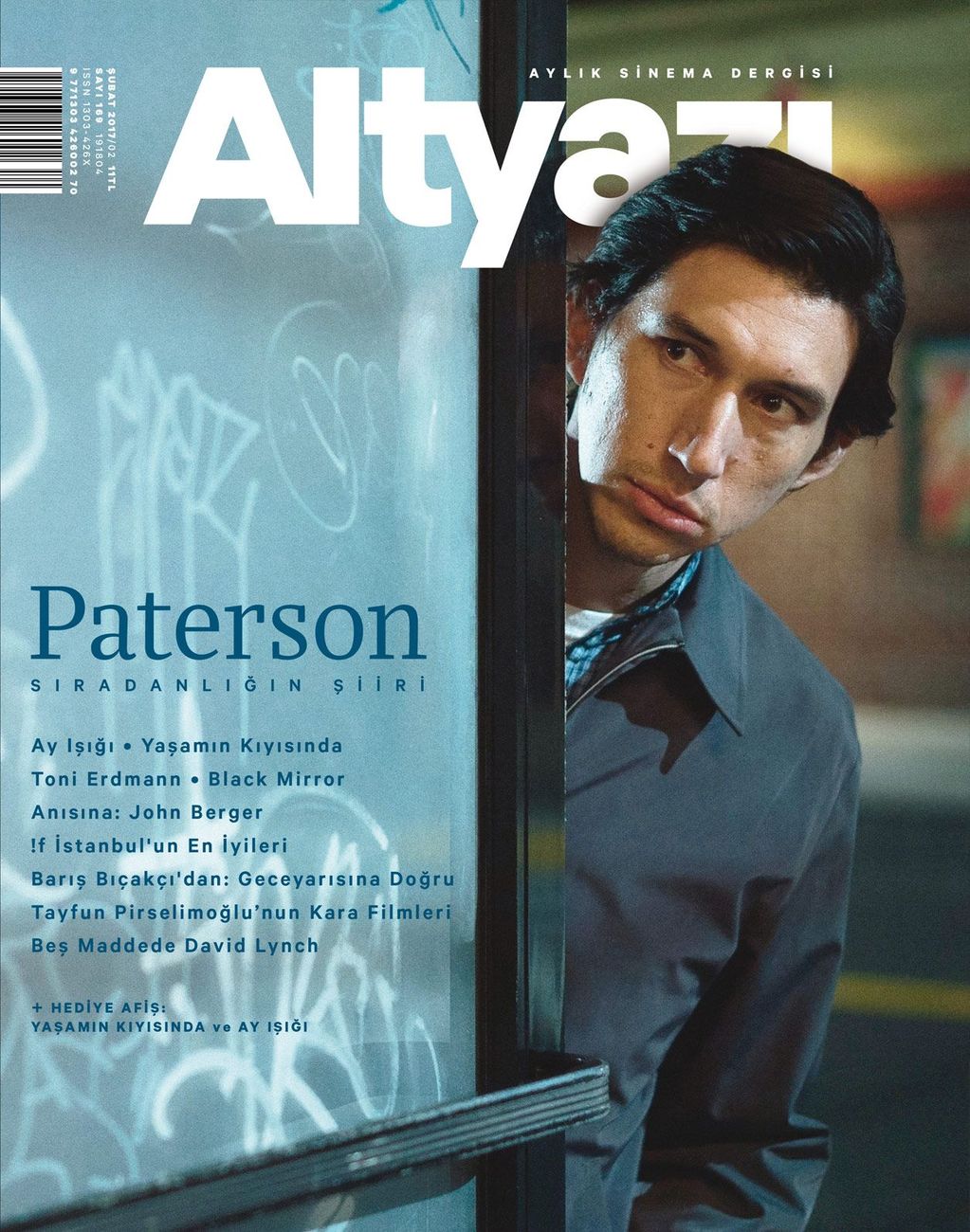 ALTYAZI magazine side cover Issue 169 February 2017
