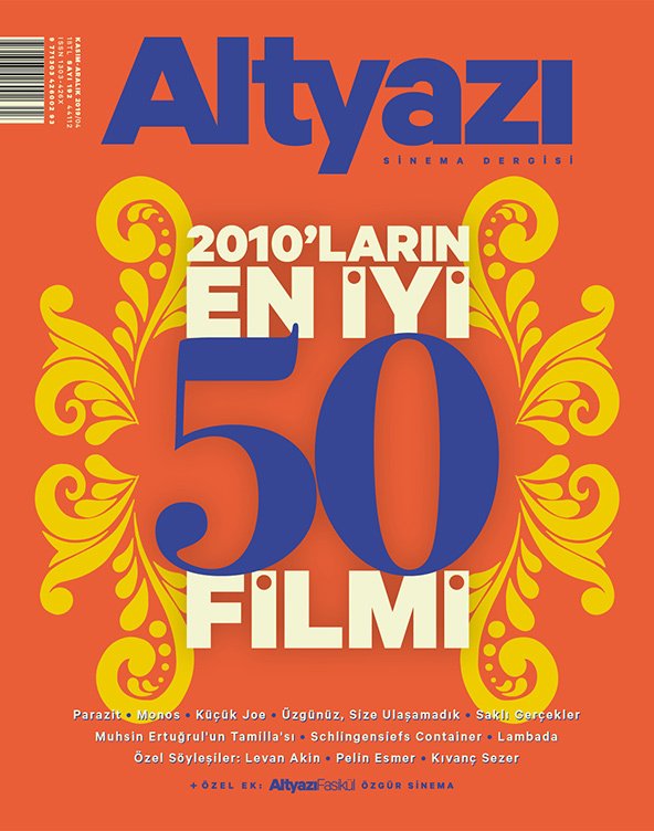 ALTYAZI magazine side cover Issue 192  November/December 2019