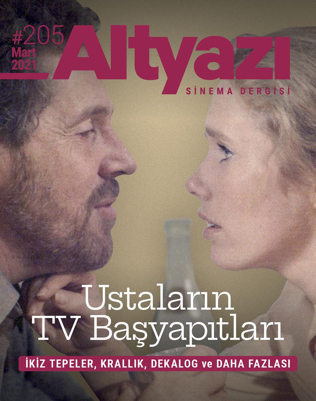 ALTYAZI magazine side cover Issue 205  March 2021