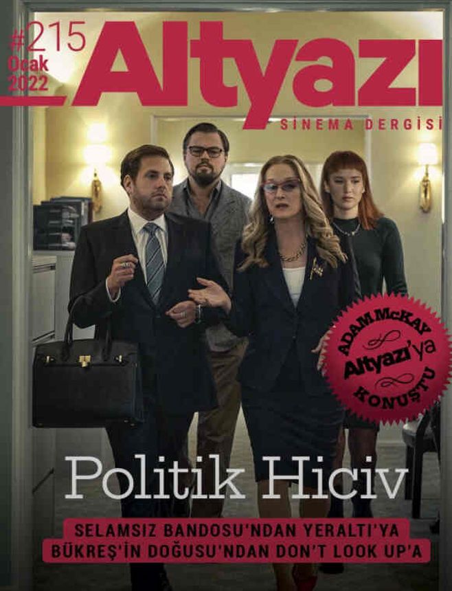 ALTYAZI magazine side cover Issue 215  January 2022