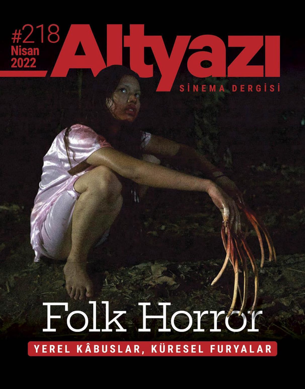 ALTYAZI magazine side cover Issue 218  April 2022