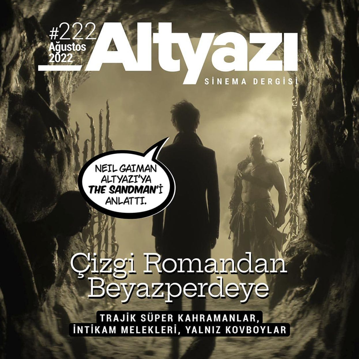 ALTYAZI magazine side cover Issue 222  August 2022