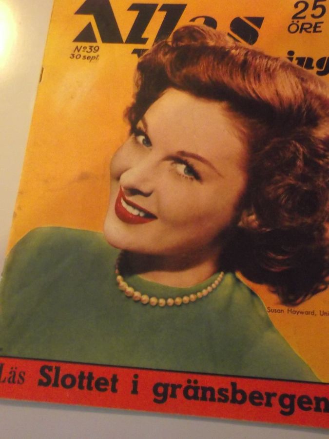 ALLAS VECKOTIDNING magazine side cover Issue 39 30 September 1949