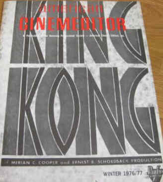 AMERICAN CINEMEDITOR magazine side cover Winter 1976