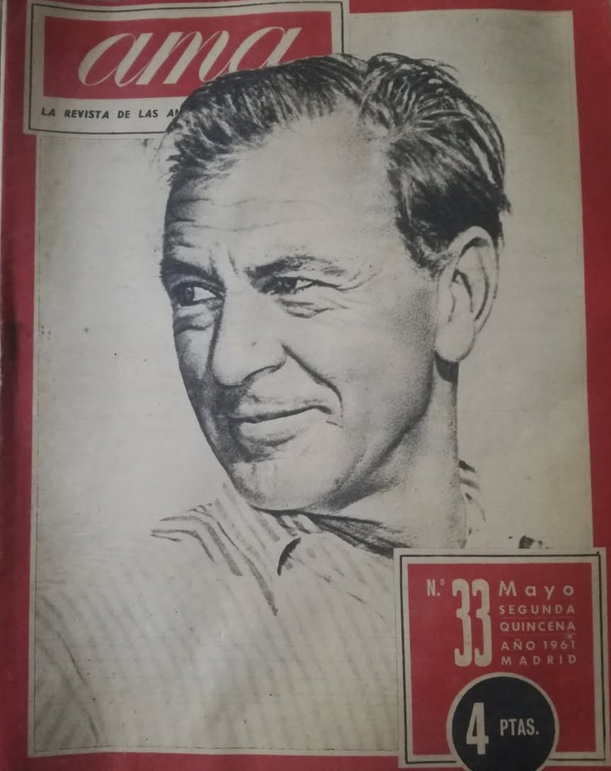 AMA magazine side cover Issue 33  May 1961