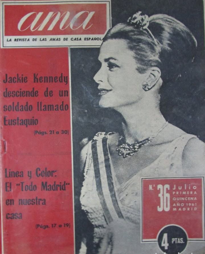 AMA magazine side cover Issue 36  July 1961