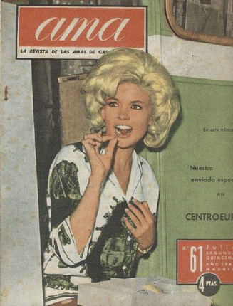 AMA magazine side cover Issue 61  July 1962