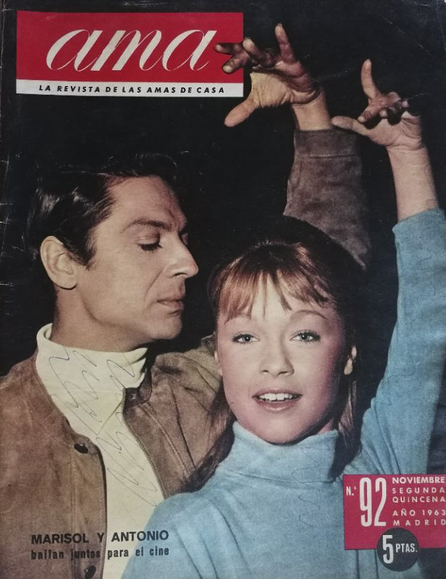 AMA magazine side cover Issue 92  November 1963