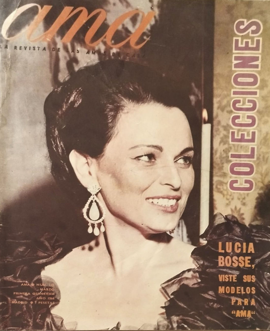 AMA magazine side cover Issue 148   1966