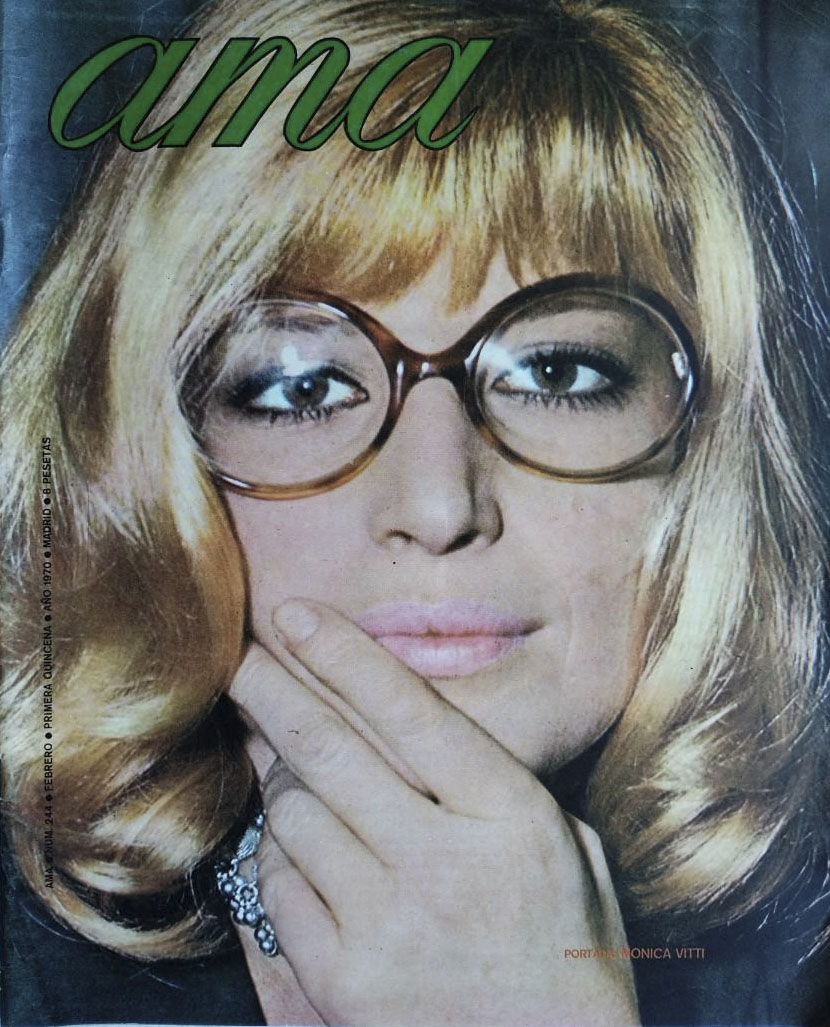 AMA magazine side cover Issue 244  February 1970