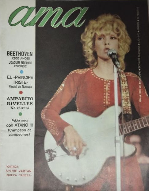 AMA magazine side cover Issue 261  October 1970