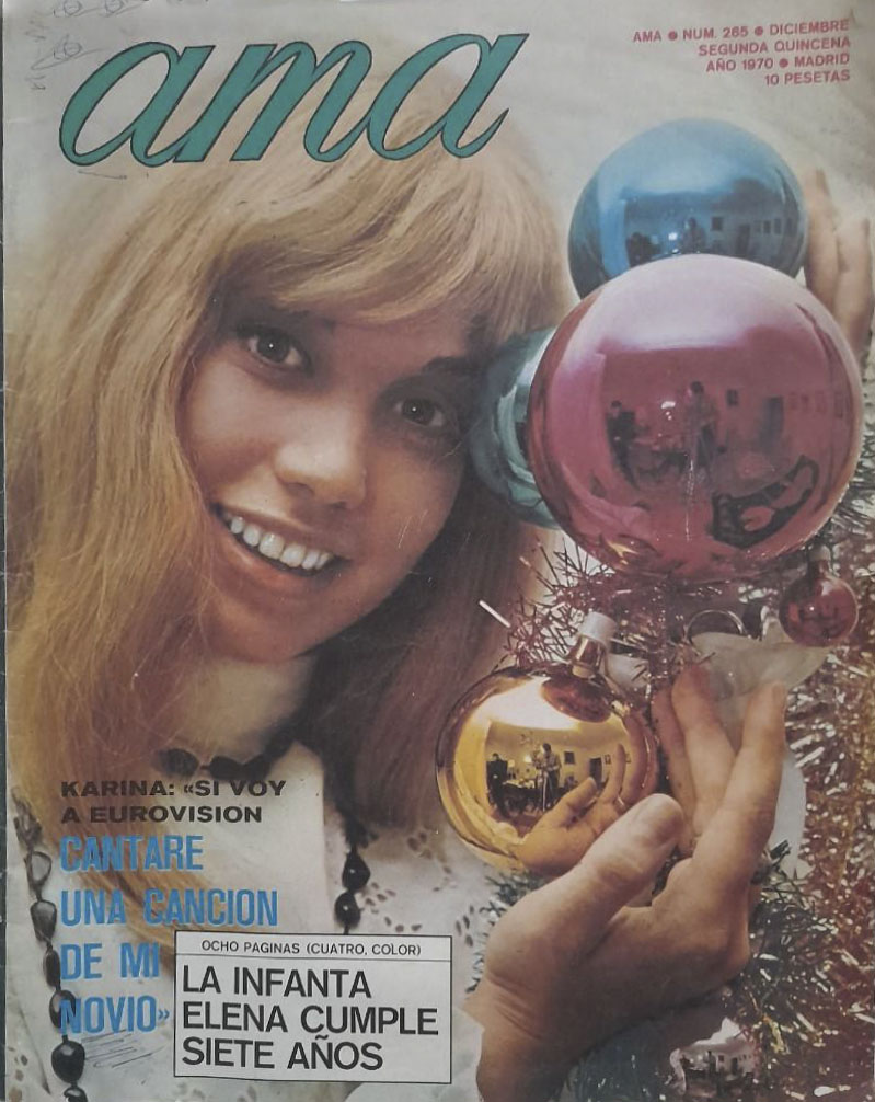 AMA magazine side cover Issue 265  December 1970