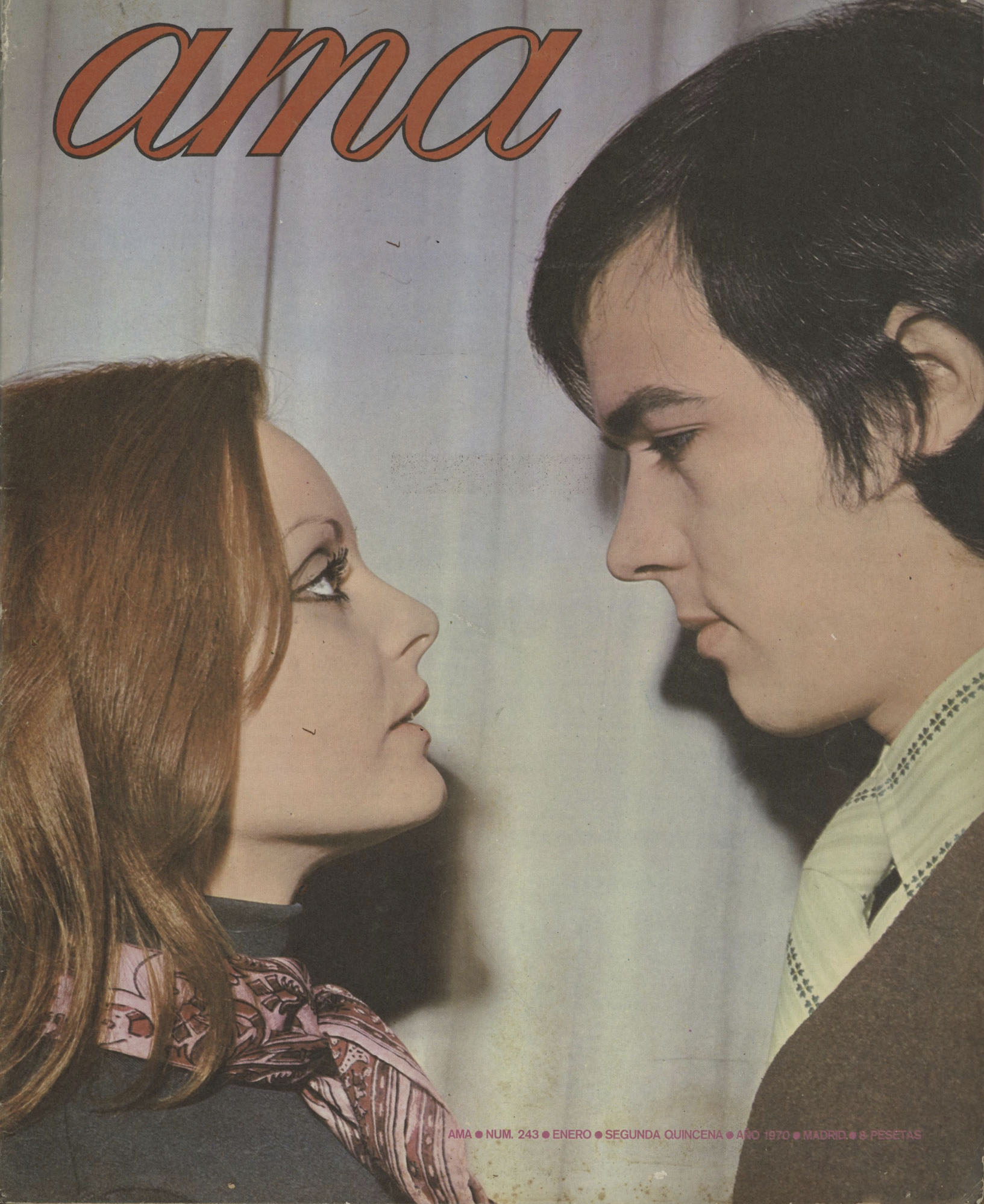 AMA magazine side cover Issue 243  January 1970