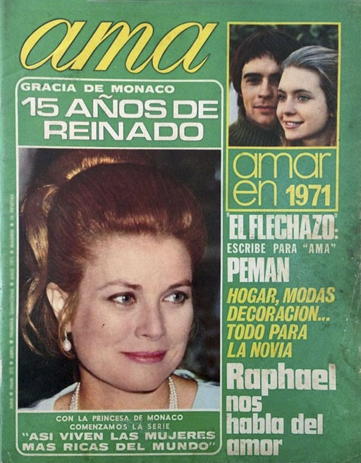 AMA magazine side cover Issue 272  April 1971