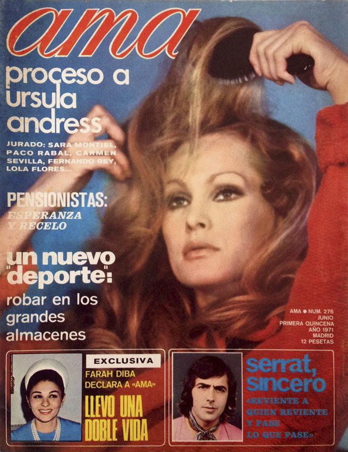 AMA magazine side cover Issue 276  June 1971