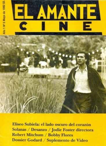 AMANTE CINE | EL magazine side cover Issue 5 May 1992