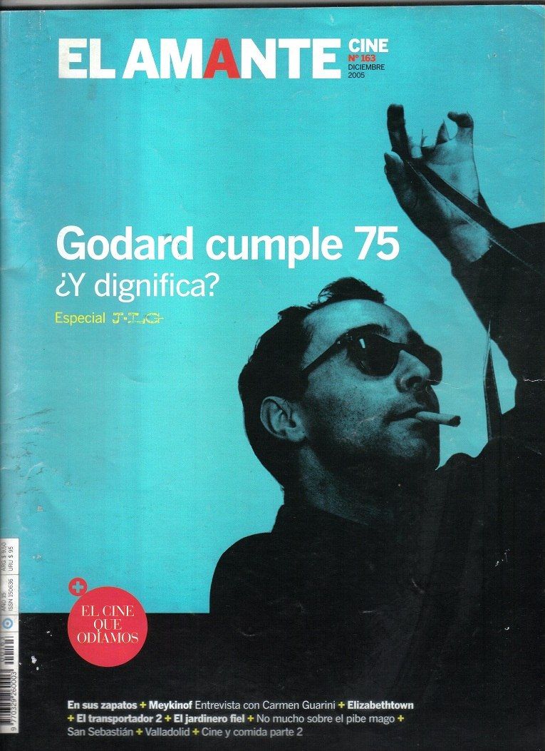 AMANTE CINE | EL magazine side cover Issue 163 December 2005