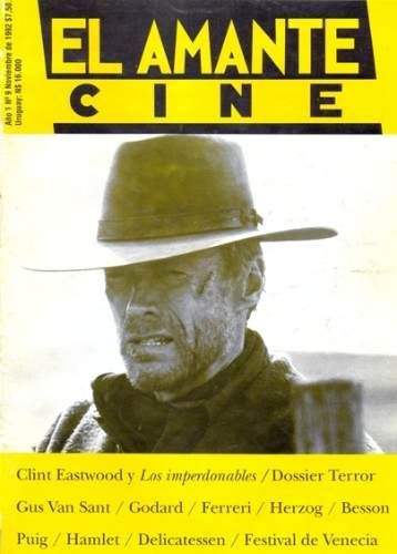 AMANTE CINE | EL magazine side cover Issue 9 November 1992