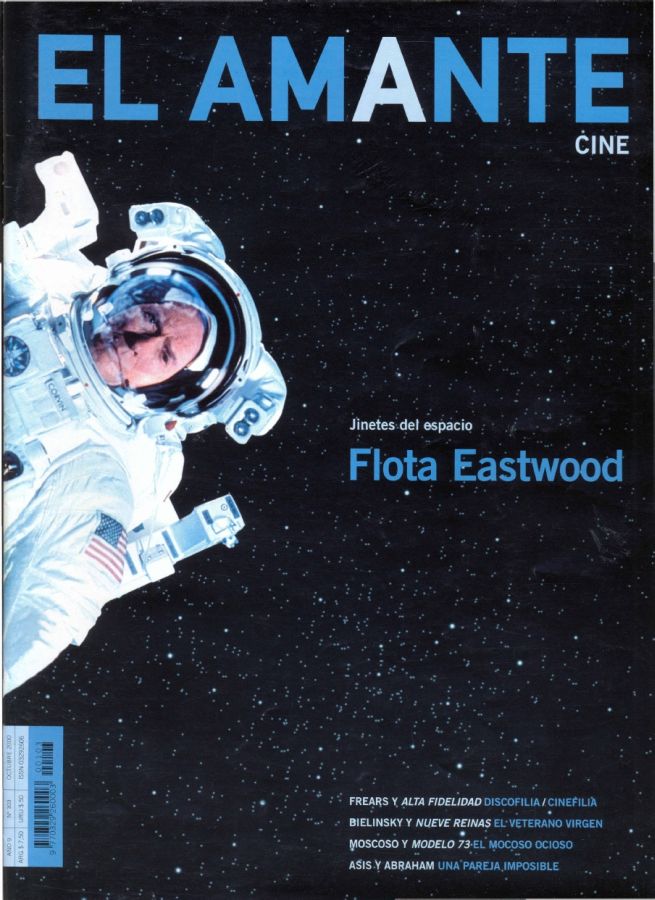 AMANTE CINE | EL magazine side cover Issue 103 October 2000