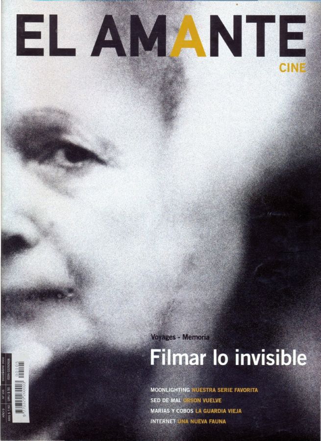 AMANTE CINE | EL magazine side cover Issue 105 December 2000