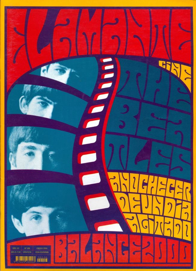 AMANTE CINE | EL magazine side cover Issue 106 January 2001