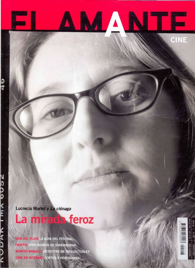 AMANTE CINE | EL magazine side cover Issue 108 March 2001