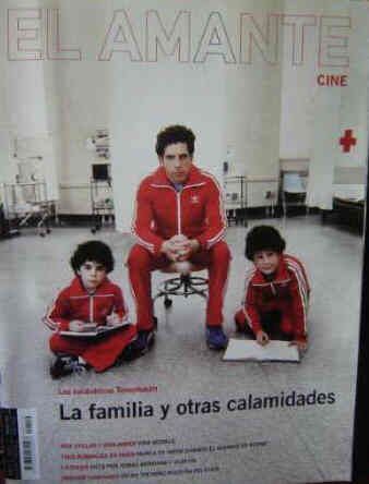 AMANTE CINE | EL magazine side cover Issue 119 February 2002