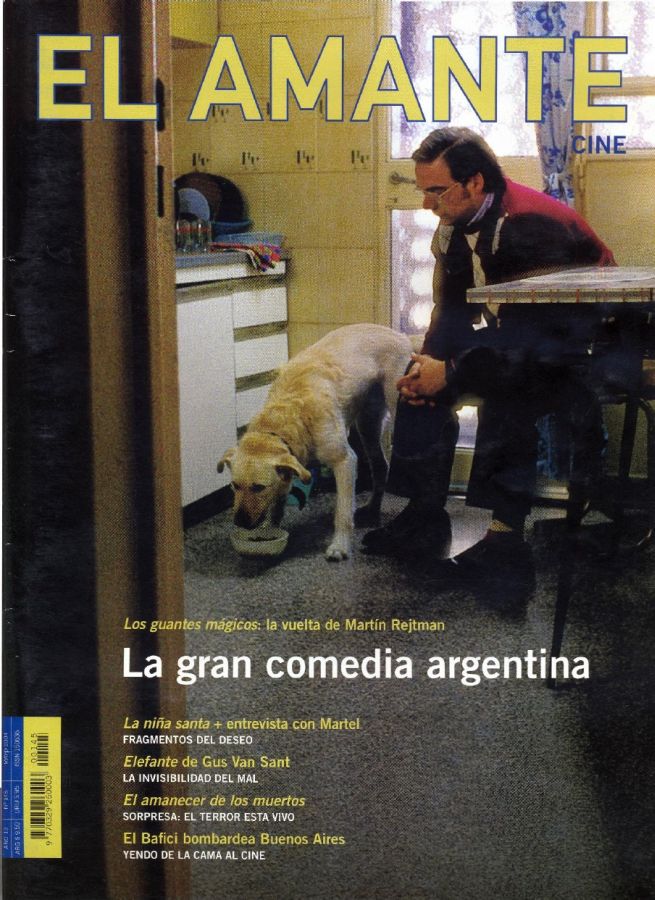 AMANTE CINE | EL magazine side cover Issue 145 May 2004