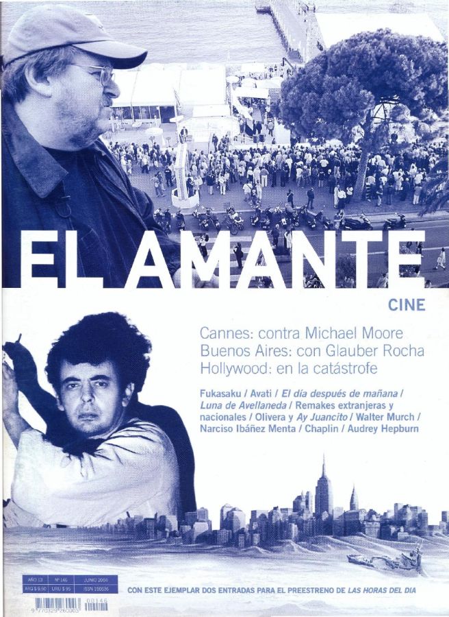AMANTE CINE | EL magazine side cover Issue 146 June 2004