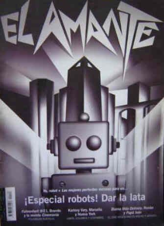 AMANTE CINE | EL magazine side cover Issue 149 August 2004