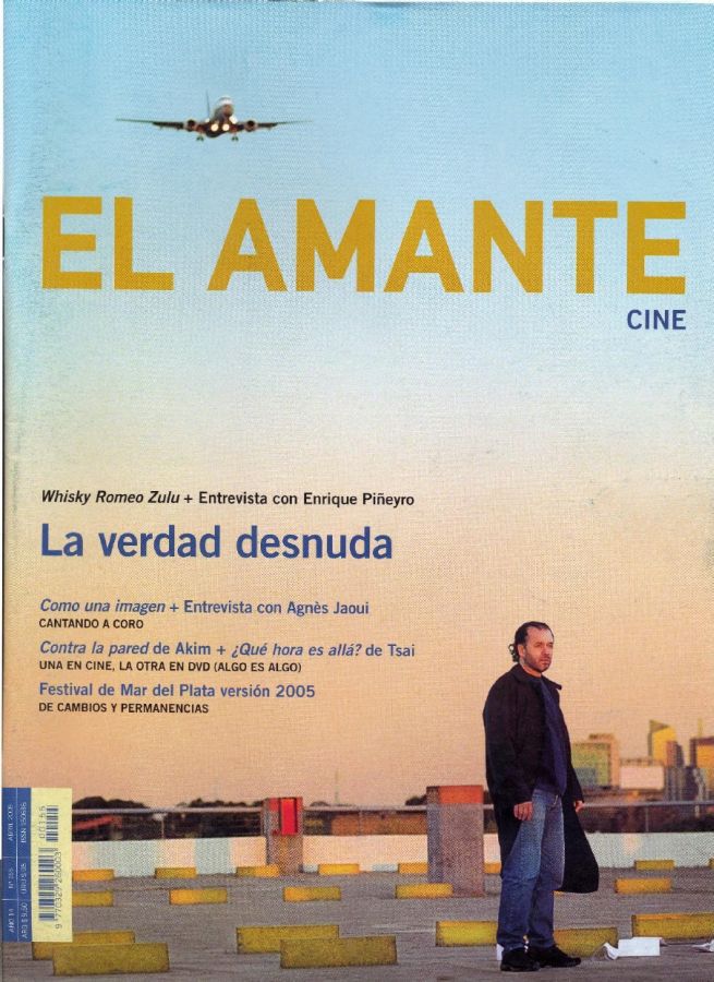 AMANTE CINE | EL magazine side cover Issue 155 April 2005