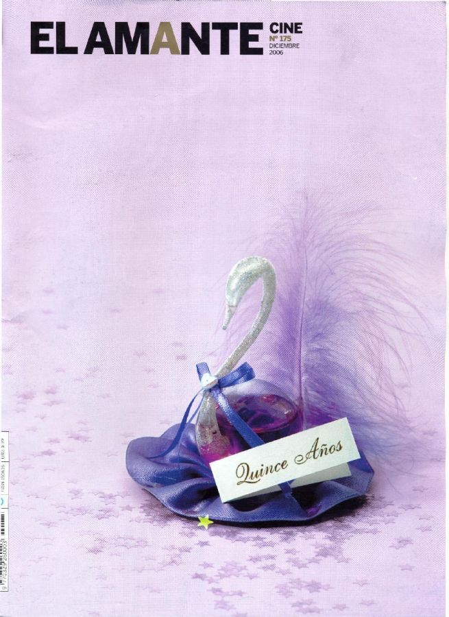 AMANTE CINE | EL magazine side cover Issue 175 December 2006