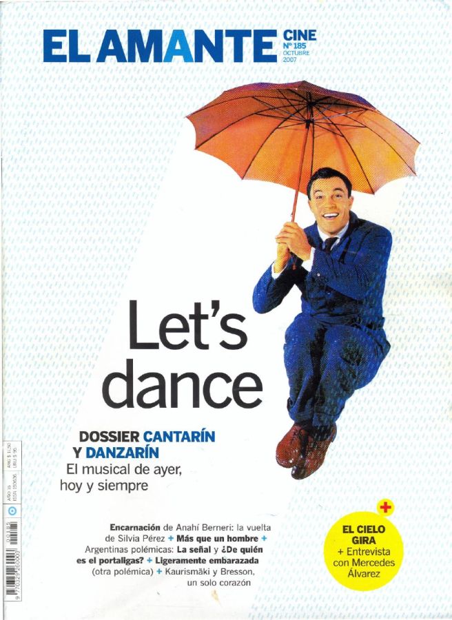 AMANTE CINE | EL magazine side cover Issue 185 October 2007
