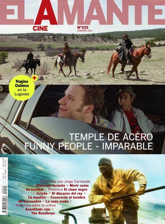 AMANTE CINE | EL magazine side cover Issue 225 February 2011